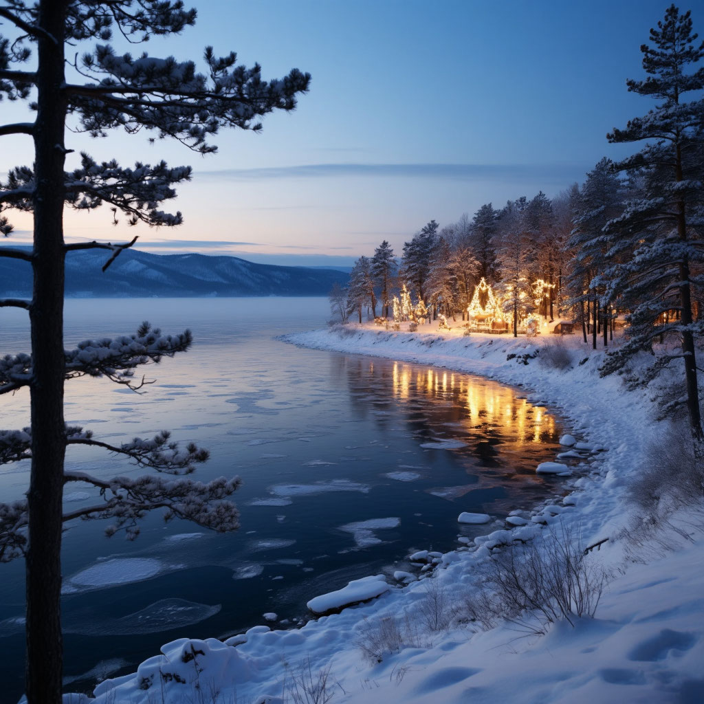 Новый год на Байкале: как встретить 2026‑й среди льдов и легенд